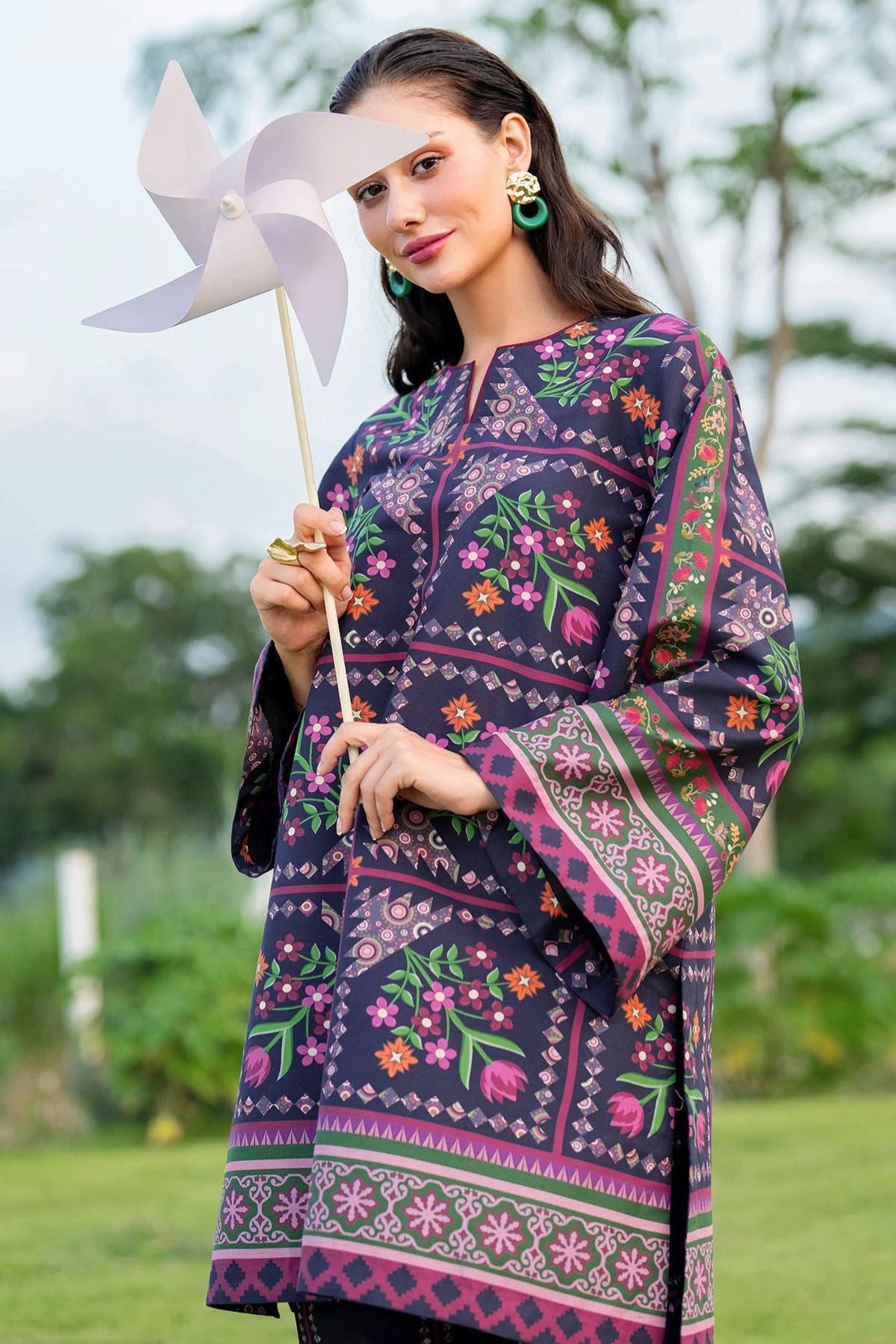 Jazmin Printed Lawn 3 Piece Co-Ord Set JAZ13