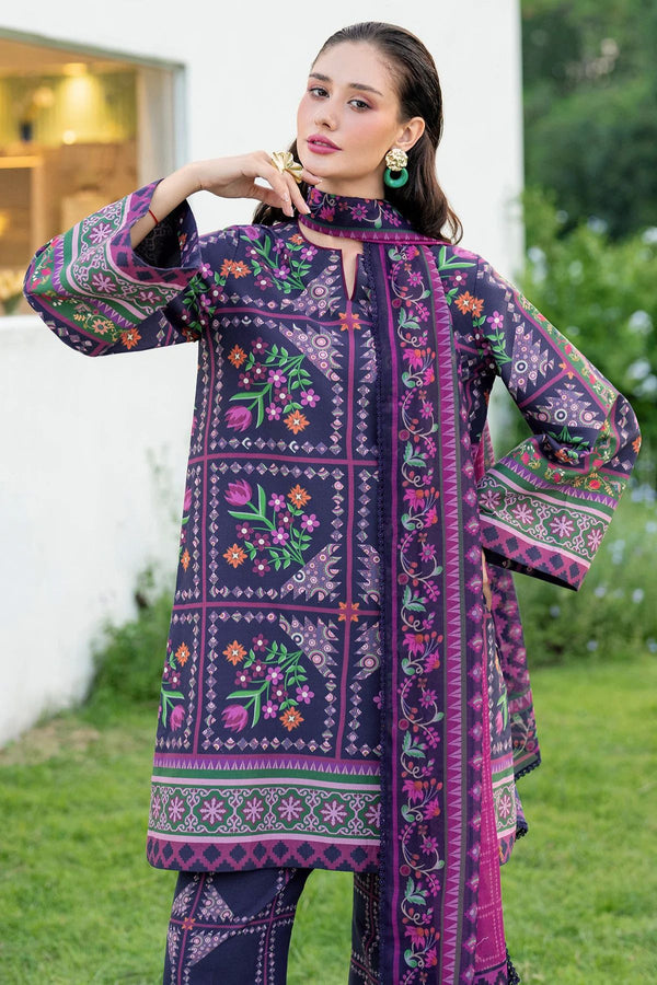 Jazmin Printed Lawn 3 Piece Co-Ord Set JAZ13