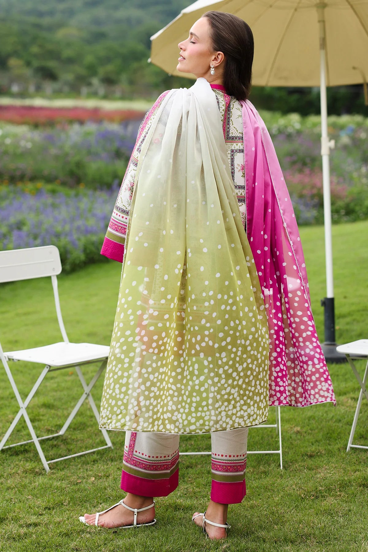 Jazmin Printed Lawn 3 Piece Co-Ord Set JAZ11