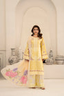 Karma Embroidered Cotton 3 Piece Suit KAR171