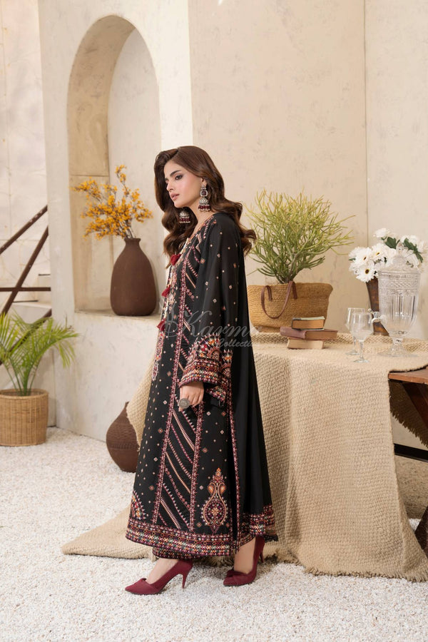 Karma Embroidered Cotton 3 Piece Suit KAR176