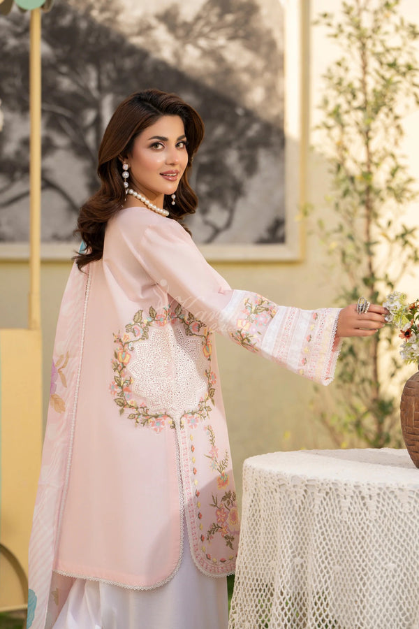 Karma Embroidered Cotton 3 Piece Farshi Shalwar Suit KAR168