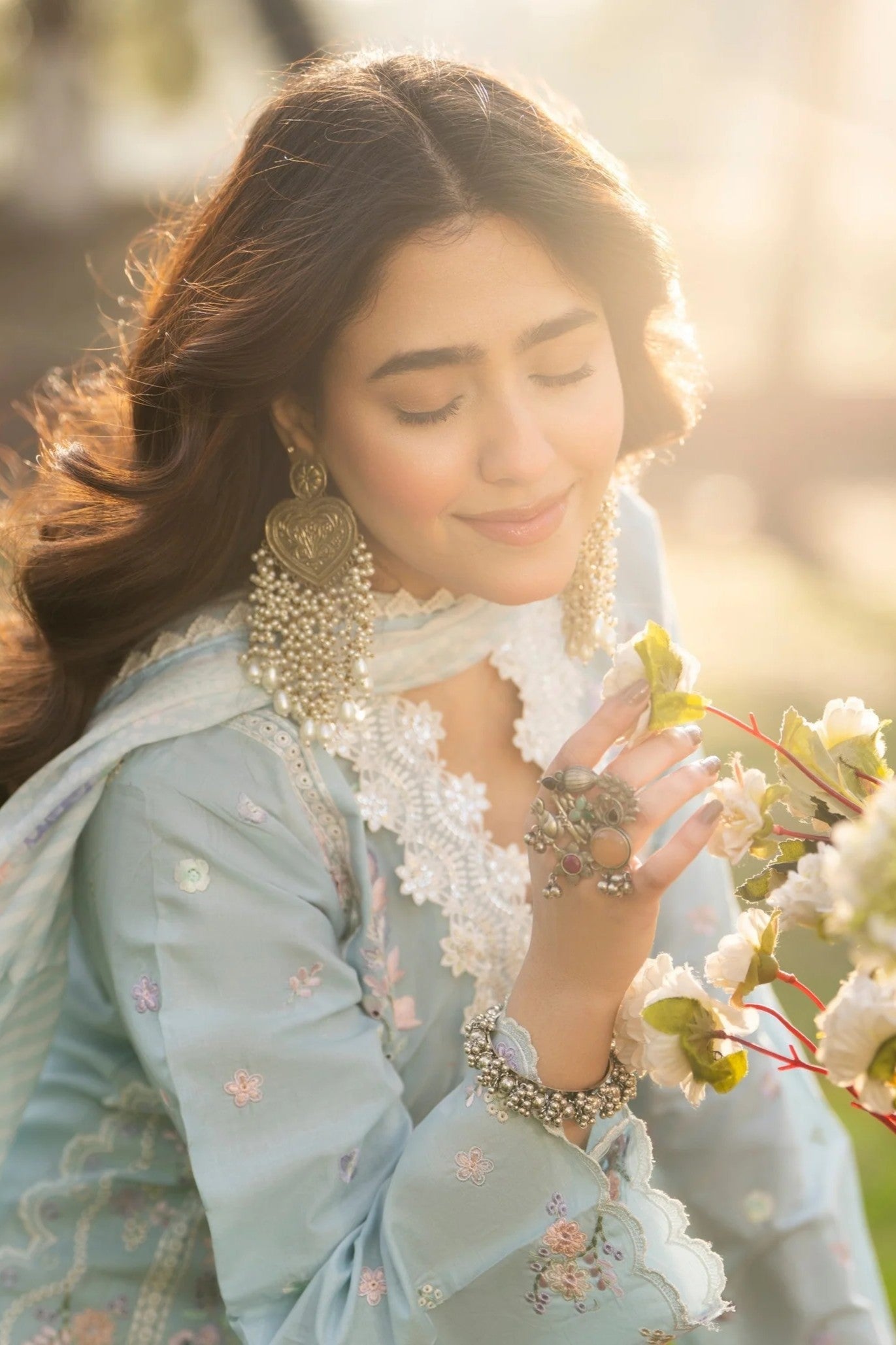 Karma Embroidered Cotton Farshi Shalwar Suit KAR158