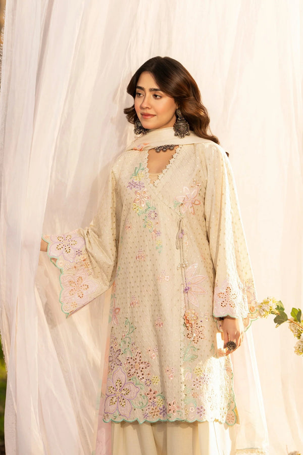 Karma Embroidered Cotton Farshi Shalwar Suit KAR160