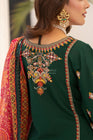 Karma Embroidered Cotton 3 Piece Farshi Shalwar Suit KAR174