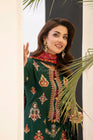 Karma Embroidered Cotton 3 Piece Farshi Shalwar Suit KAR174