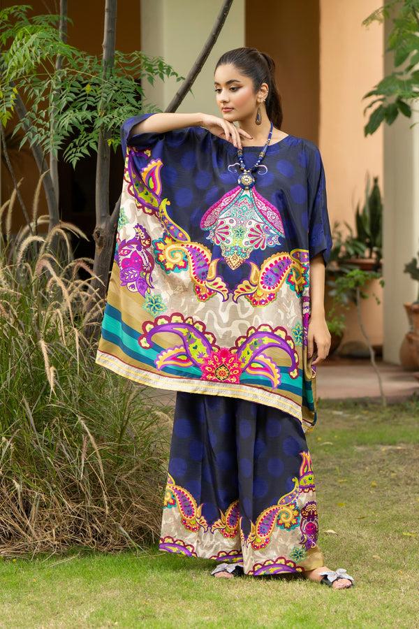 Karma Silk Co-Ord Set KAR146