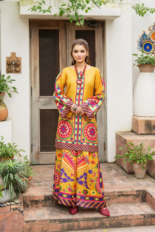 Karma Silk Co-Ord Set KAR148