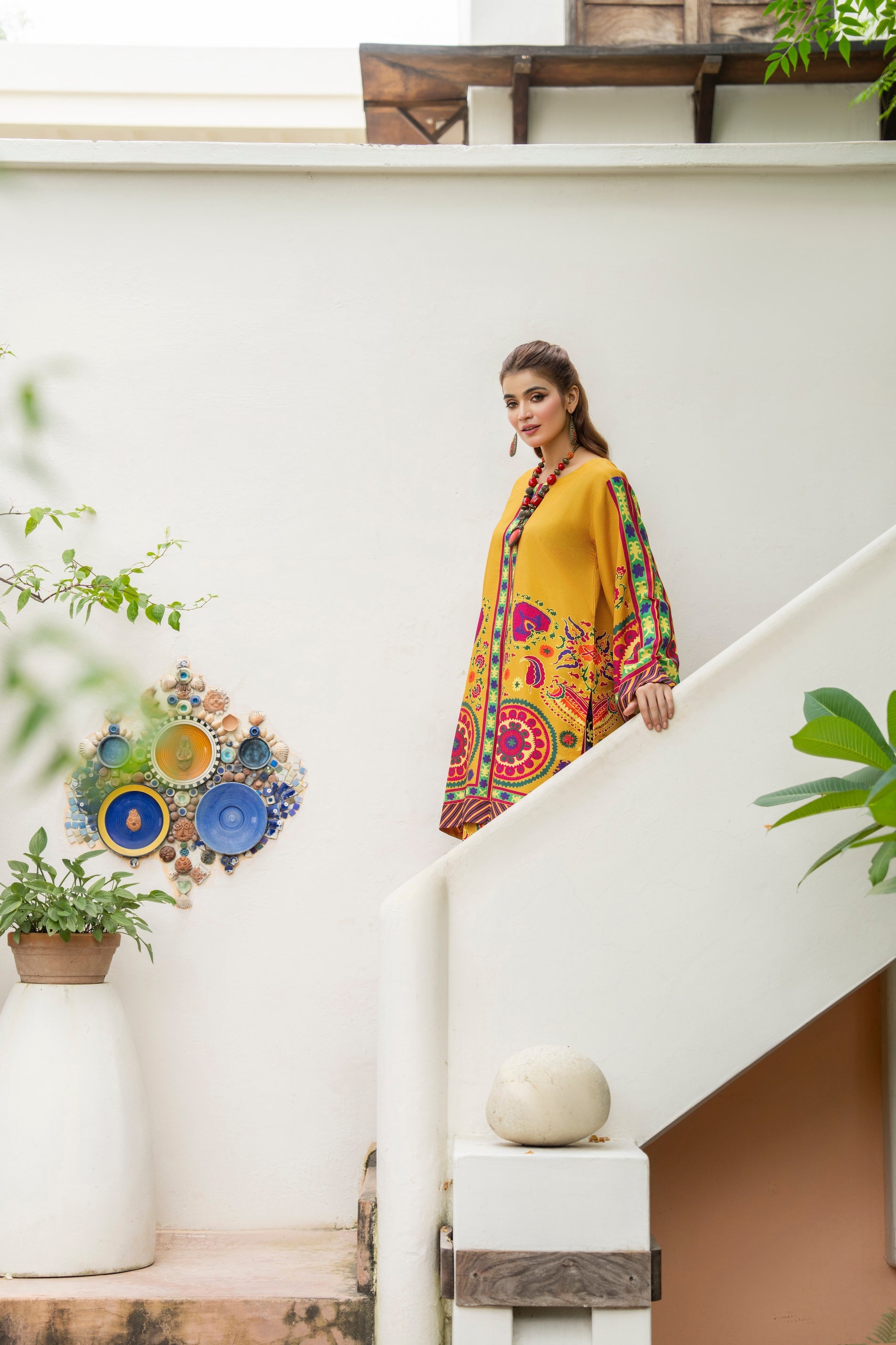 Karma Silk Co-Ord Set KAR148