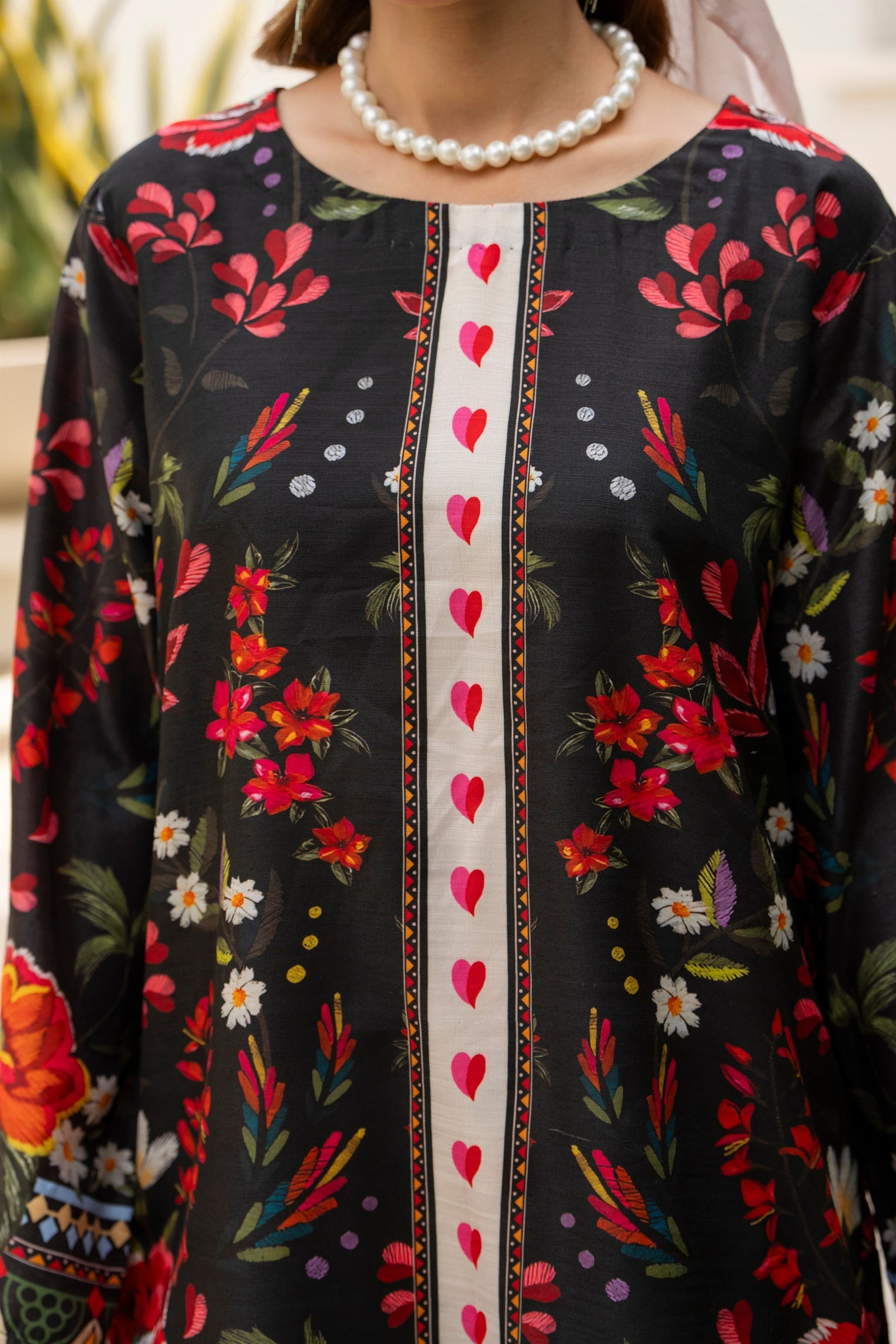 Karma Silk Co-Ord Set KAR149