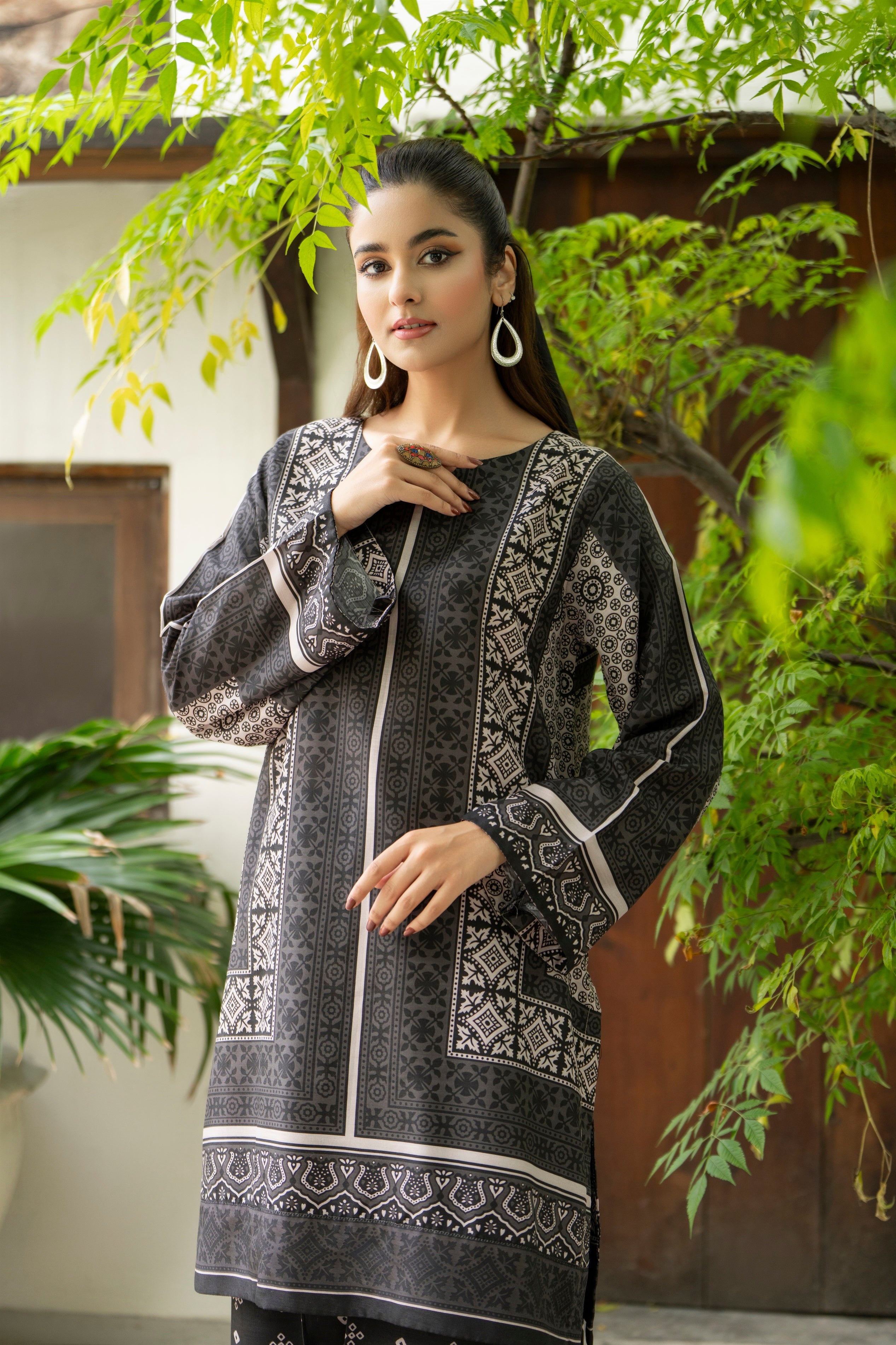 Karma Silk Co-Ord Set KAR150