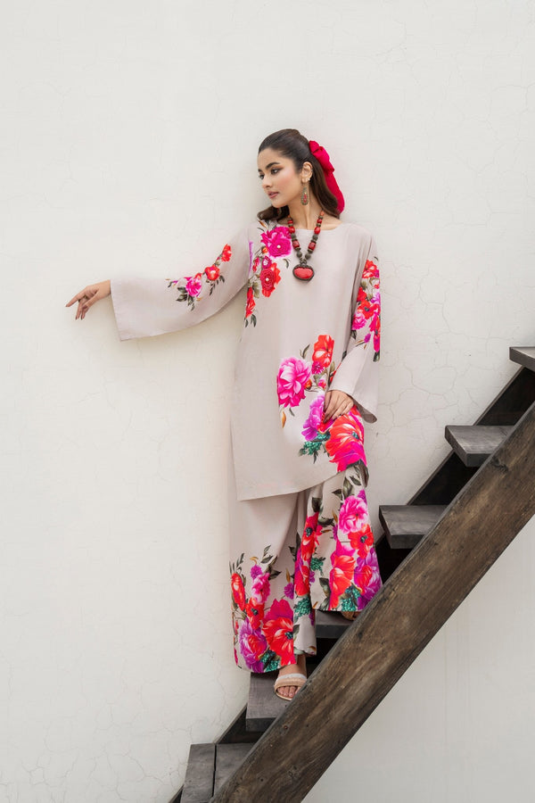 Karma Silk Co-Ord Set KAR151