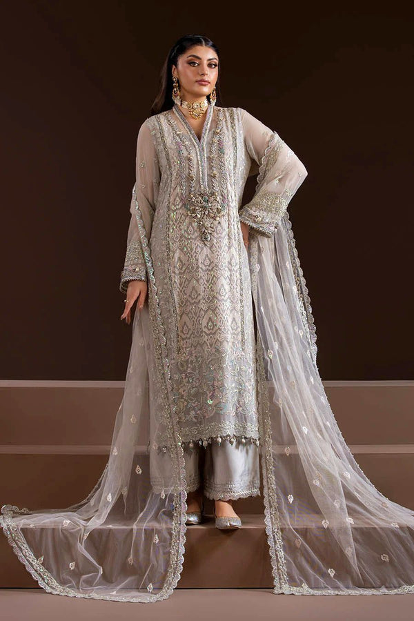 Khuda Baksh Embellished Chiffon Wedding Wear P-276 KHB05