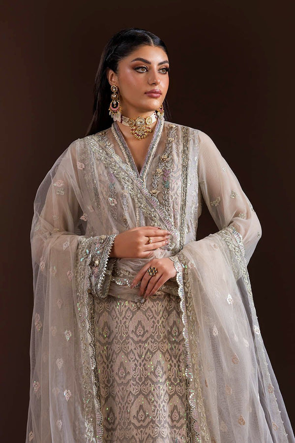 Khuda Baksh Embellished Chiffon Wedding Wear P-276 KHB05