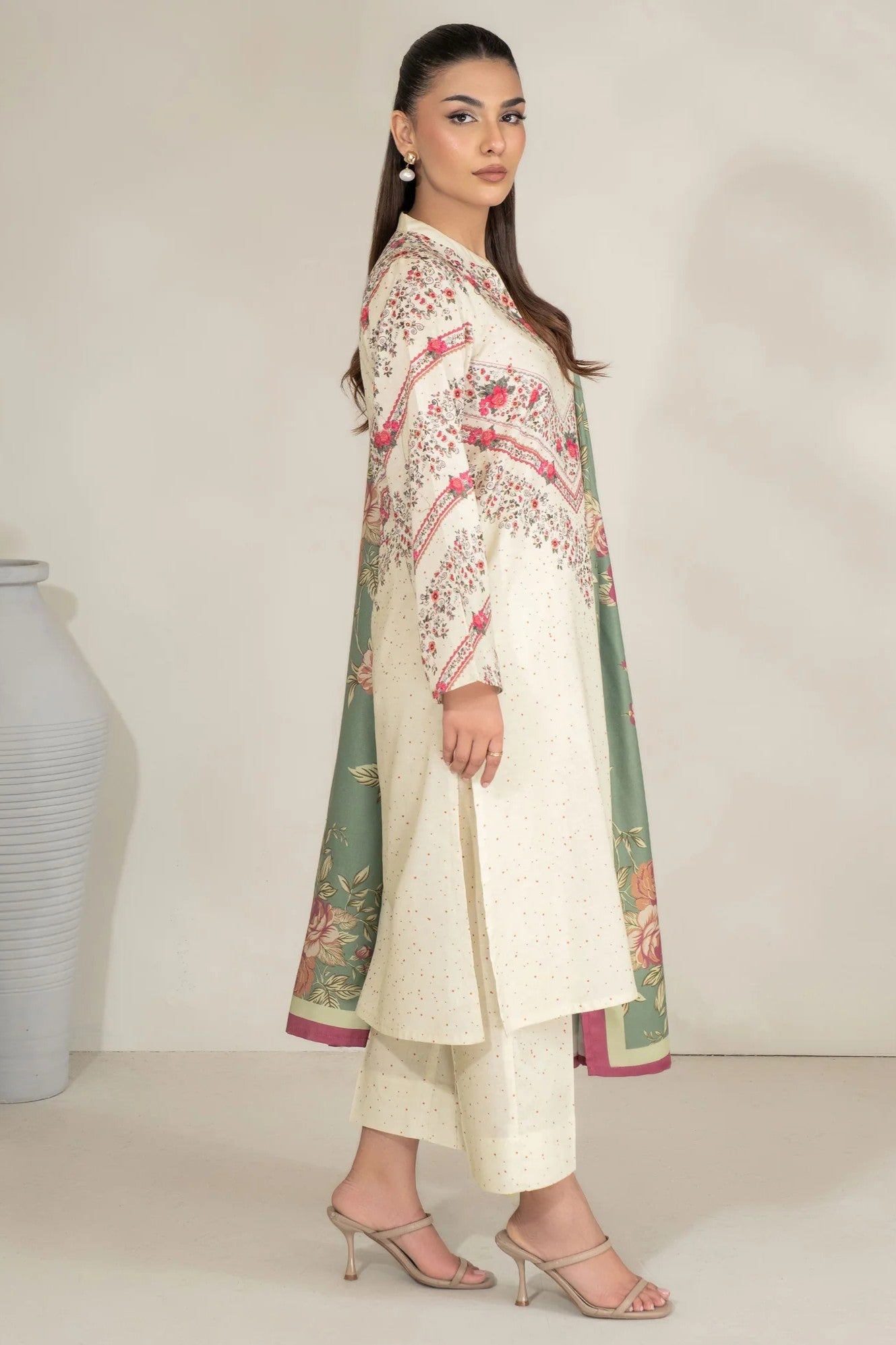 Limelight Khaddar 3 Piece Suit LIM414