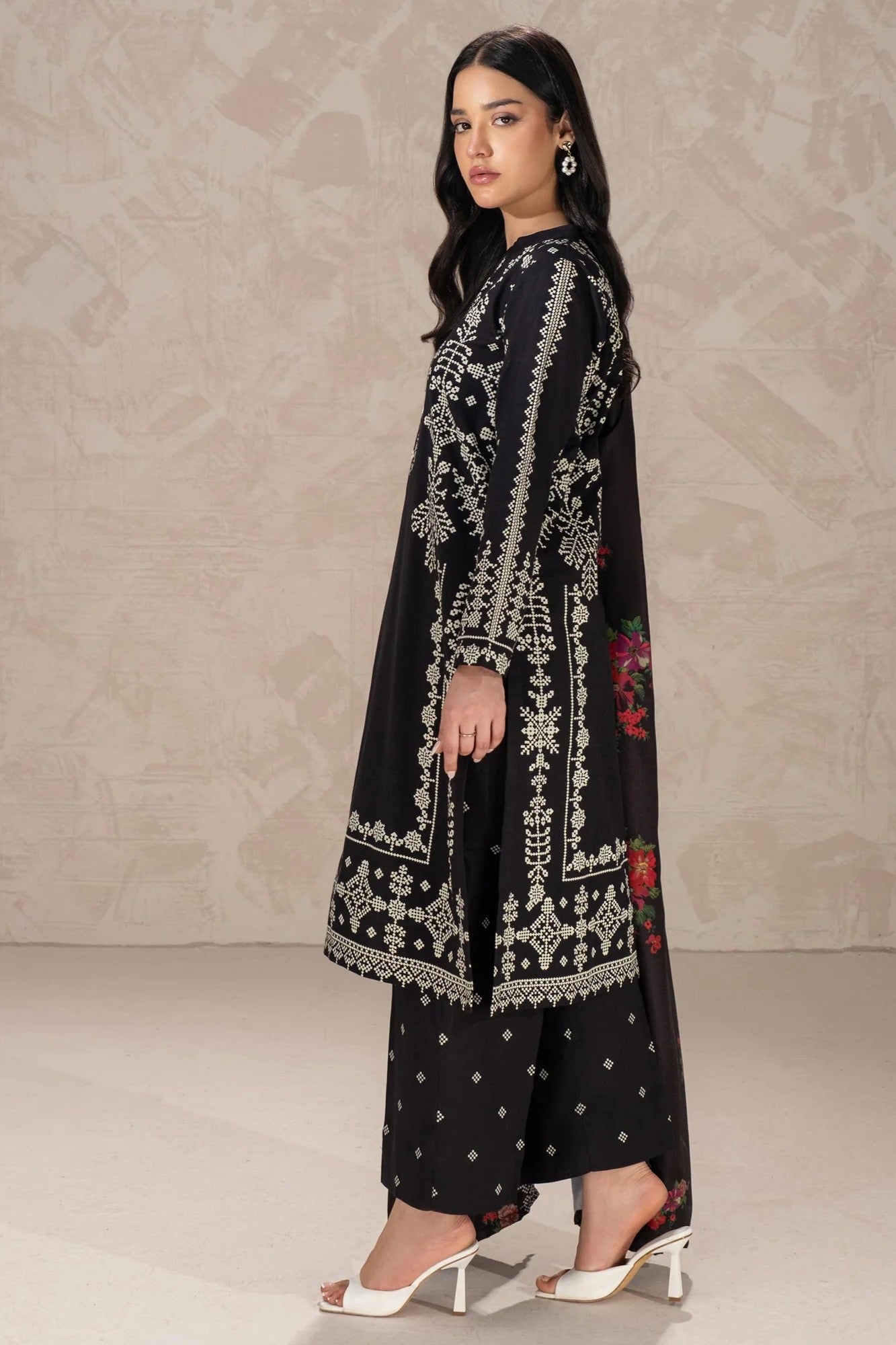 Limelight Khaddar 3 Piece Suit LIM415