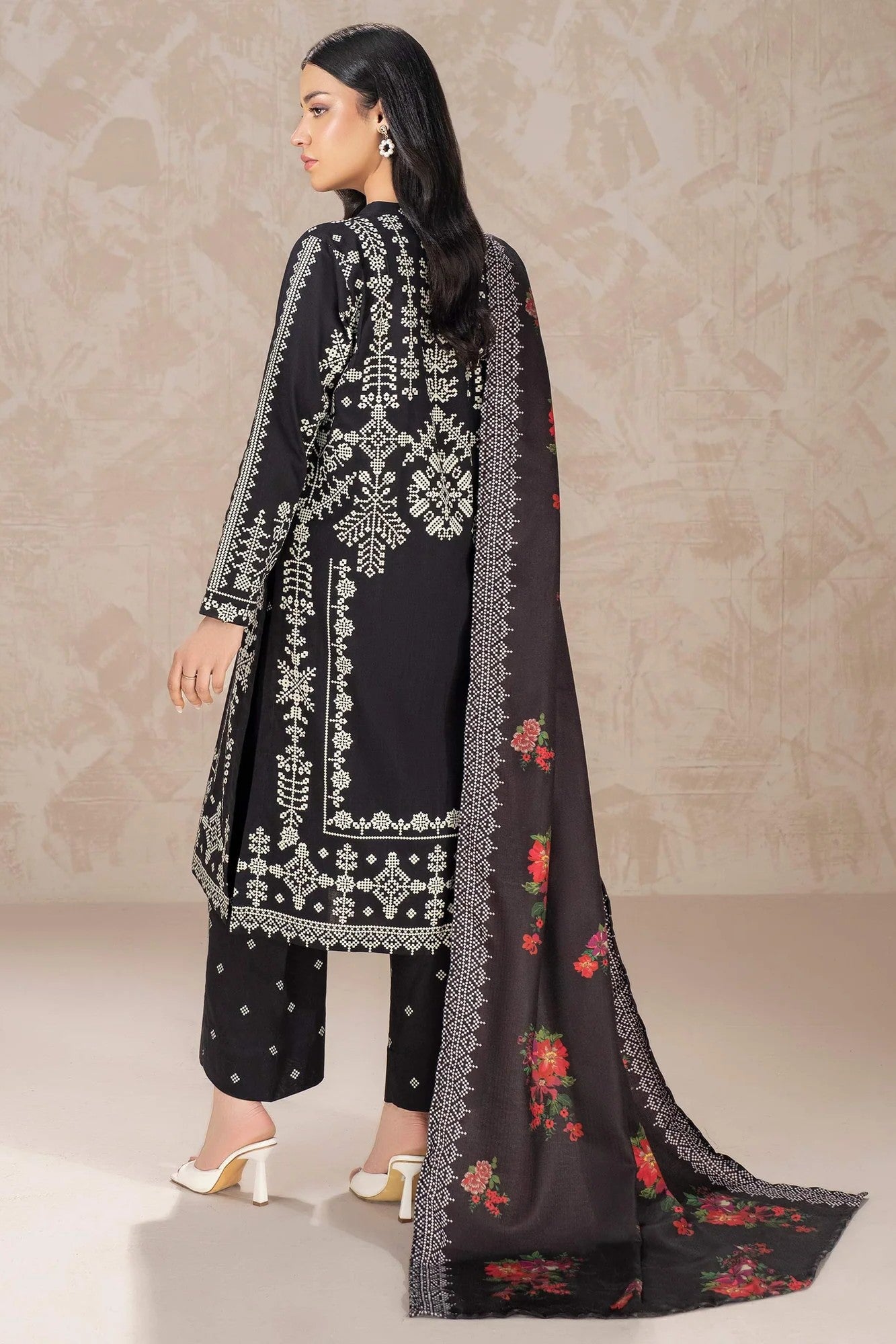 Limelight Khaddar 3 Piece Suit LIM415