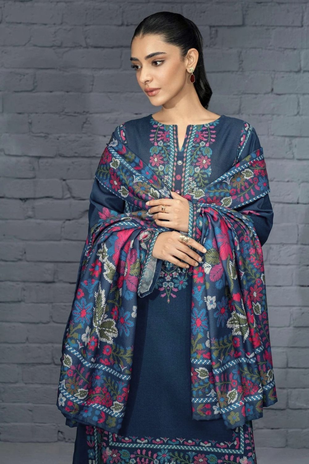 Limelight Khaddar 3 Piece Suit LIM416
