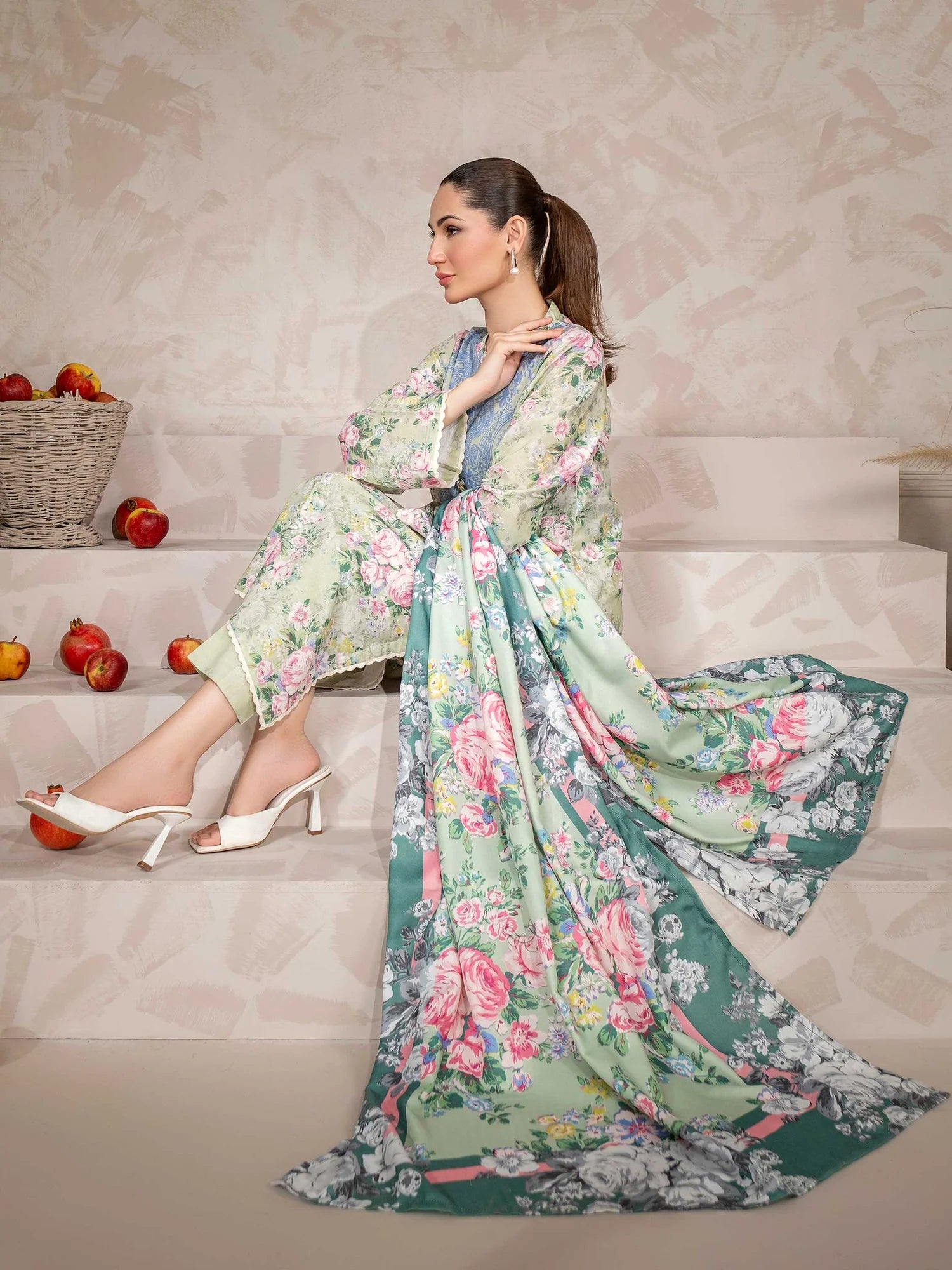 Limelight Khaddar 3 Piece Suit LIM418