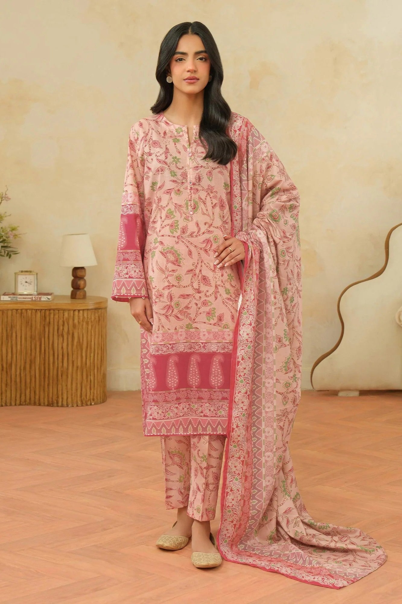 Limelight Khaddar 3 Piece Suit LIM425