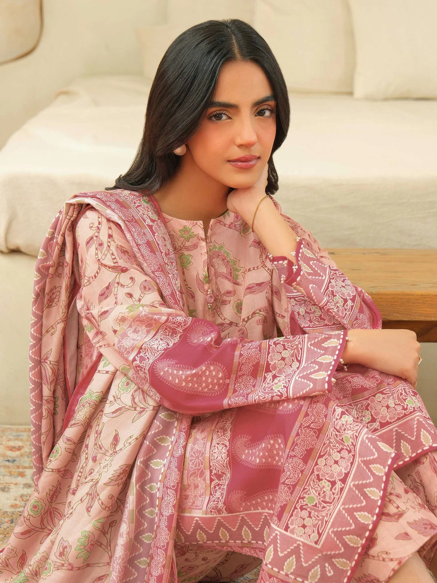 Limelight Khaddar 3 Piece Suit LIM425