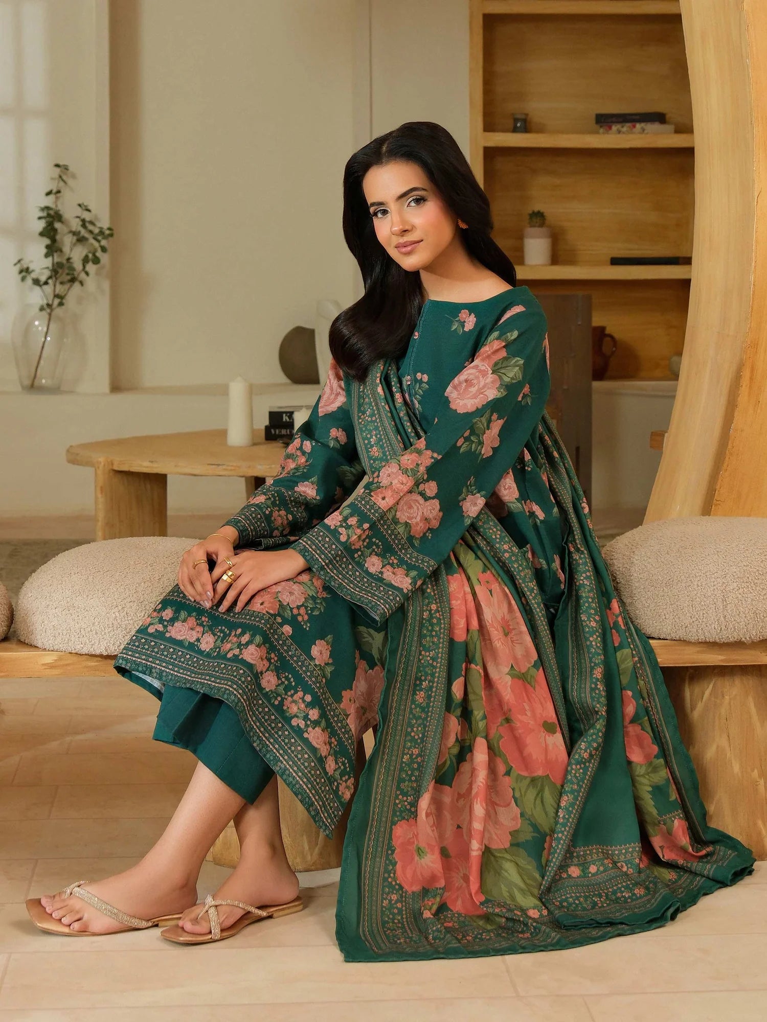 Limelight Khaddar 3 Piece Suit LIM428