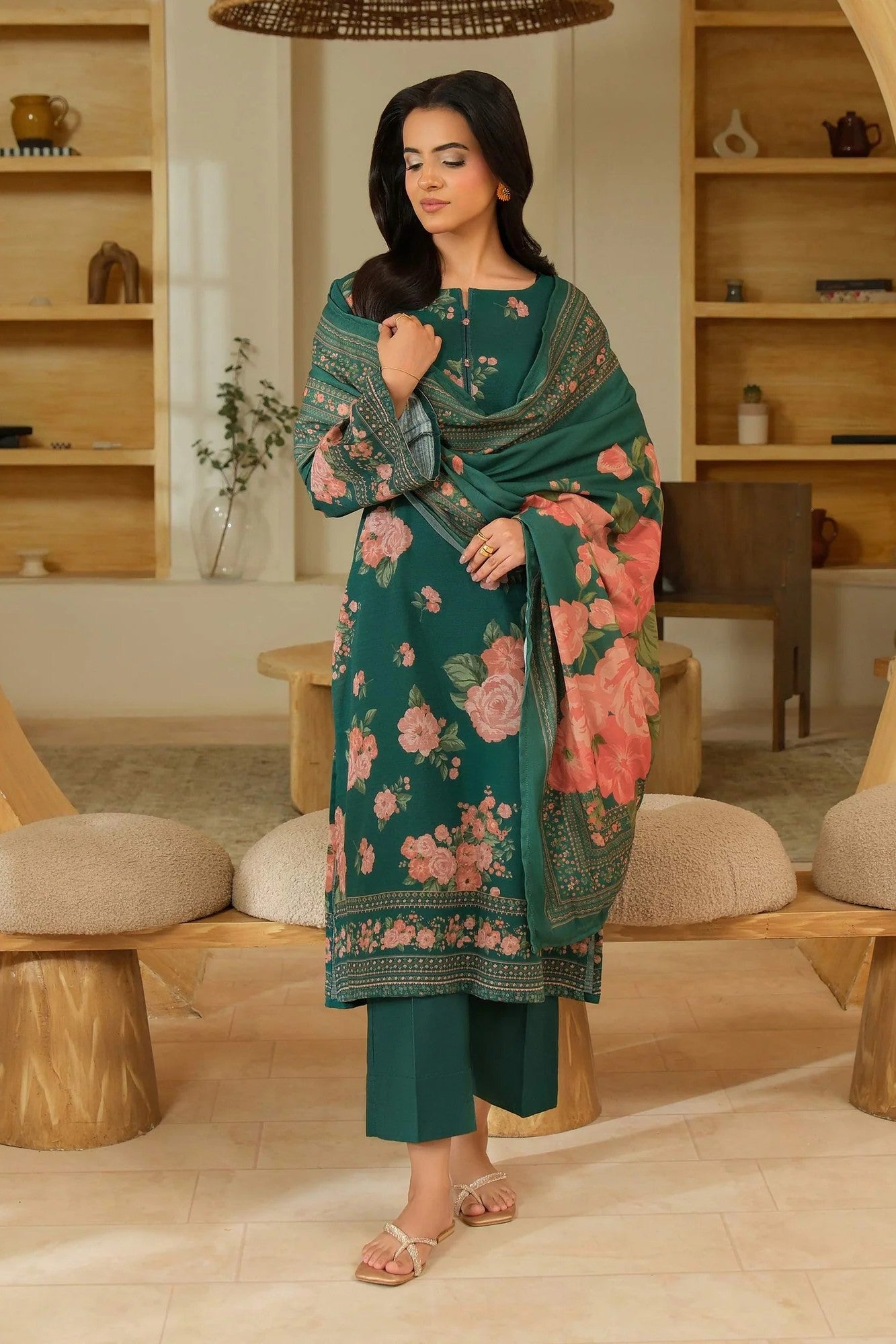 Limelight Khaddar 3 Piece Suit LIM428