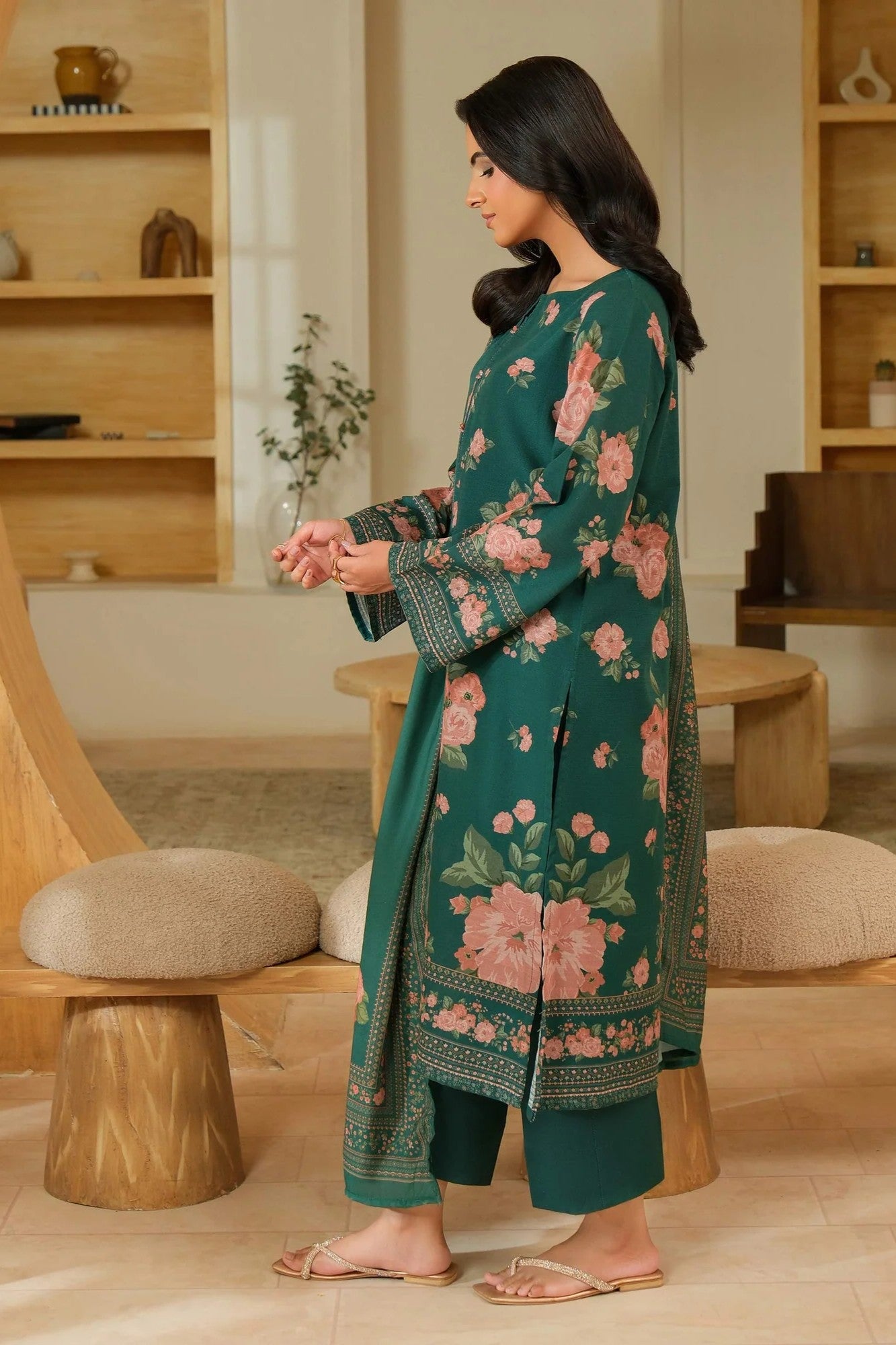 Limelight Khaddar 3 Piece Suit LIM428