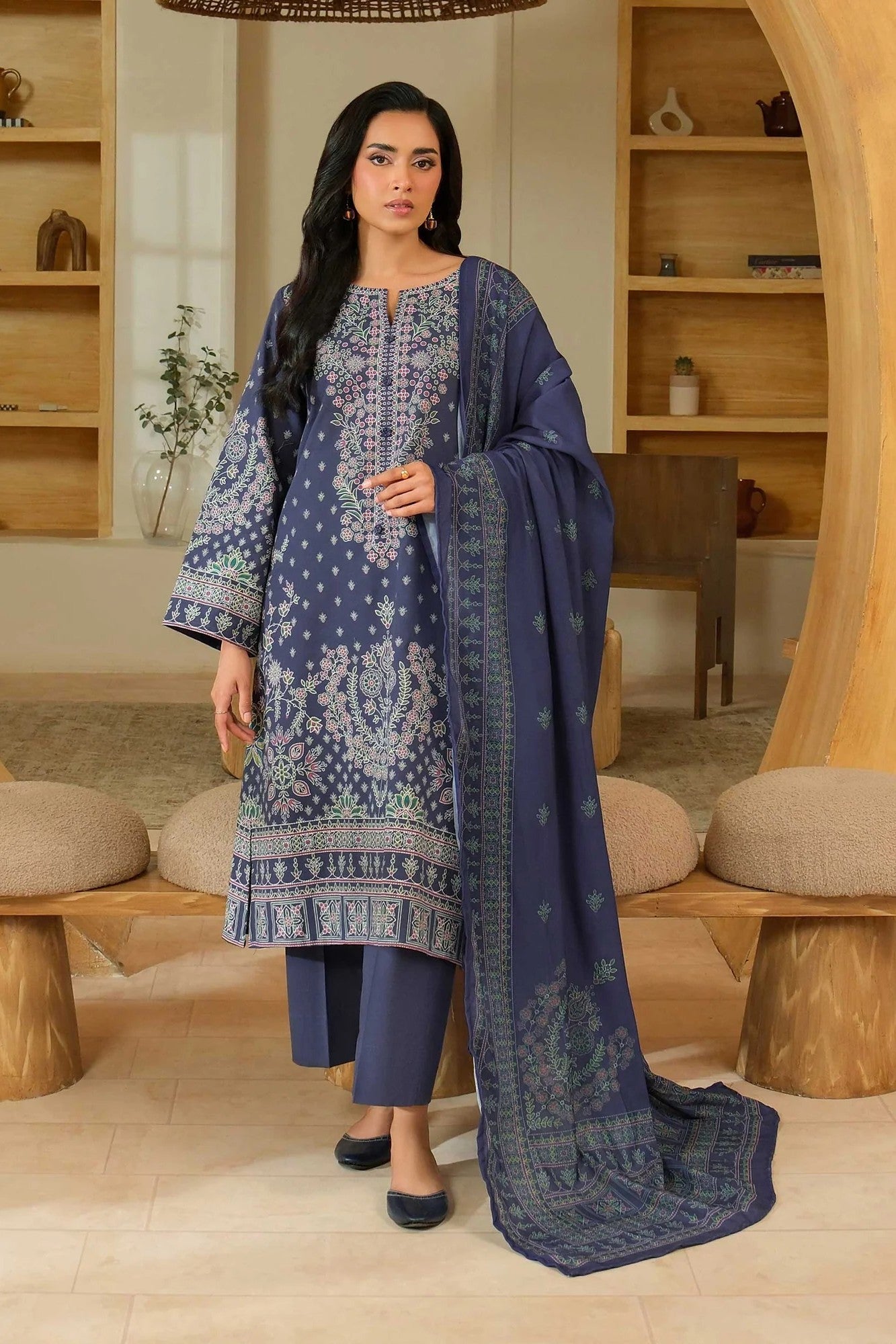 Limelight Khaddar 3 Piece Suit LIM430