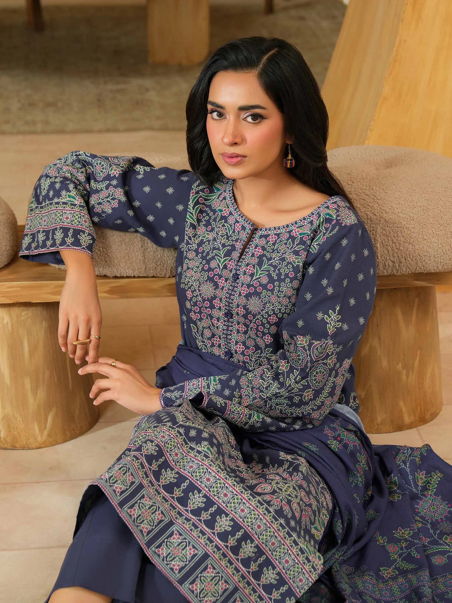 Limelight Khaddar 3 Piece Suit LIM430