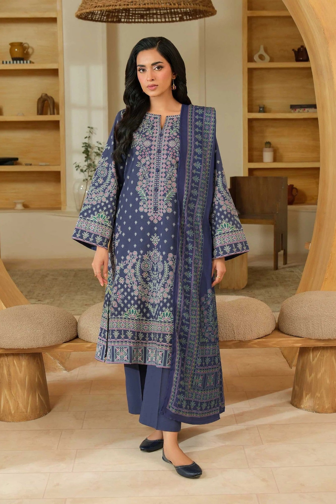 Limelight Khaddar 3 Piece Suit LIM430