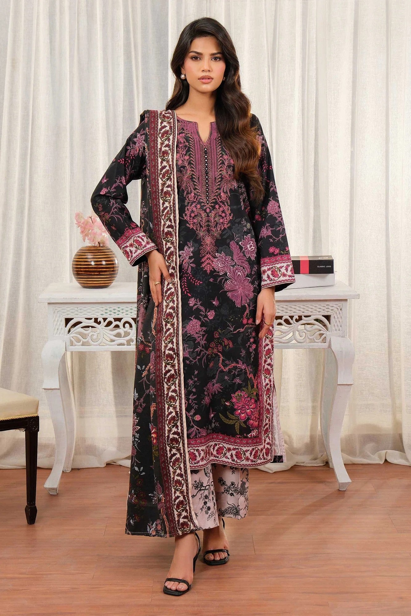 Limelight Khaddar 3 Piece Suit LIM424