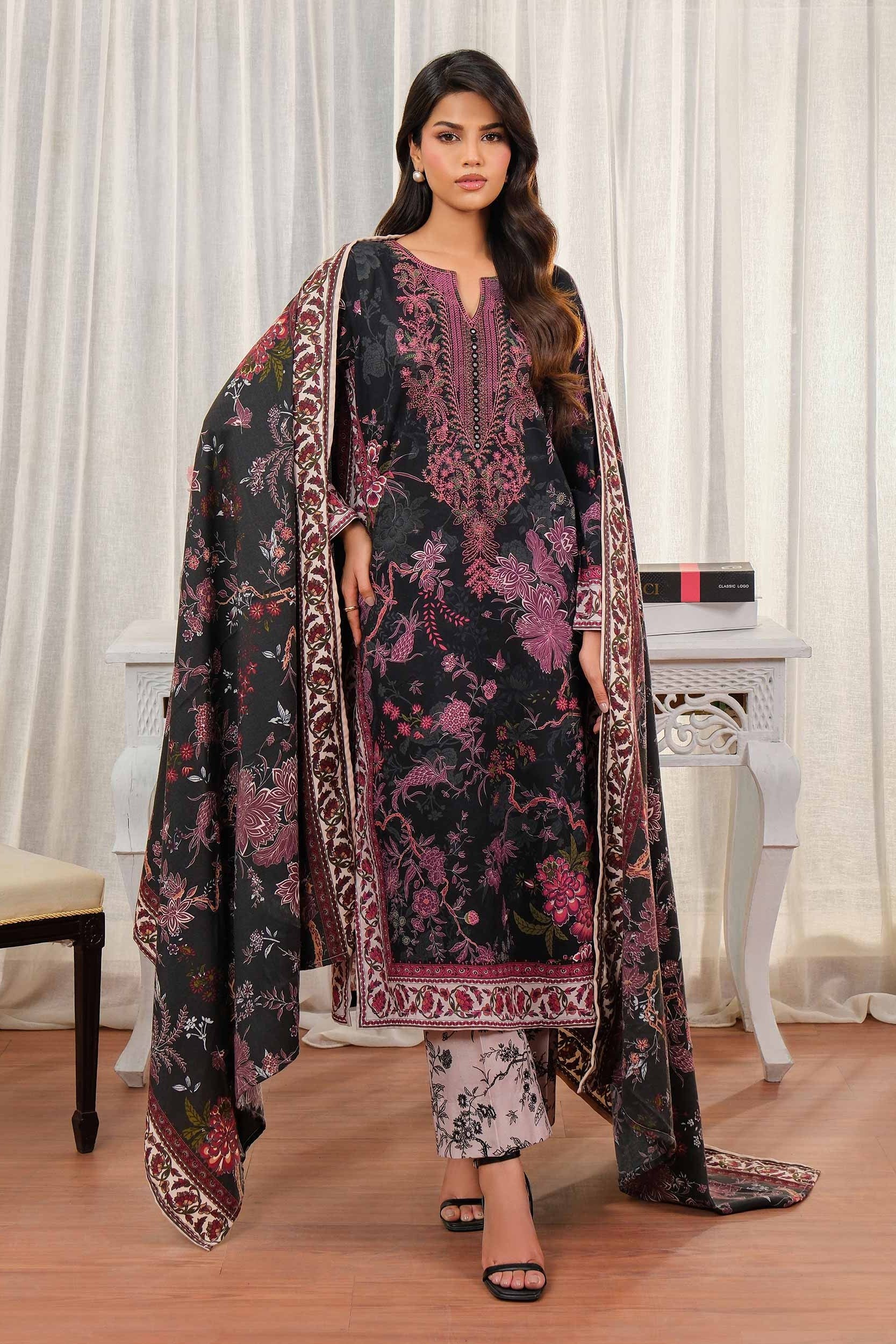 Limelight Khaddar 3 Piece Suit LIM424