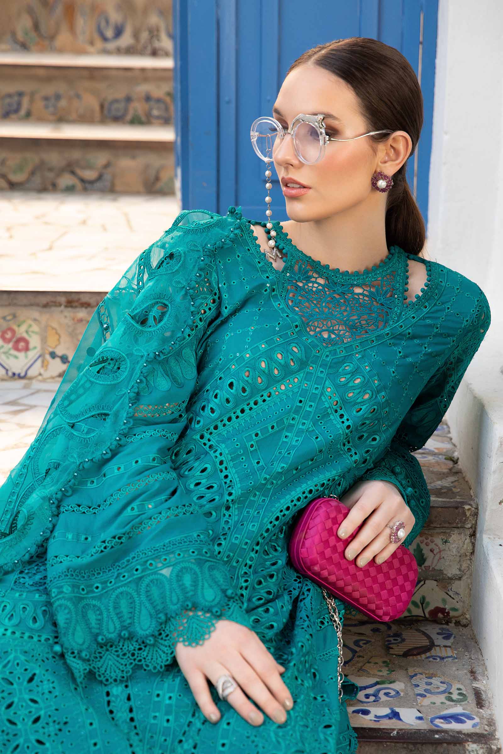 Maria B Luxury Lawn 3 Piece Suit 48