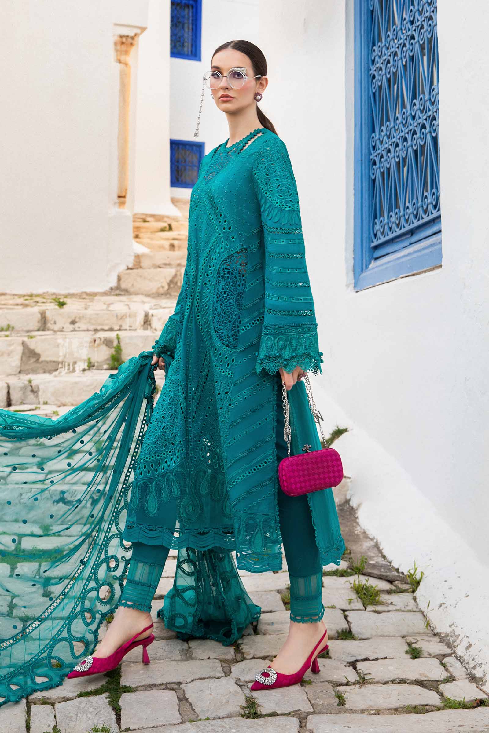 Maria B Luxury Lawn 3 Piece Suit 48
