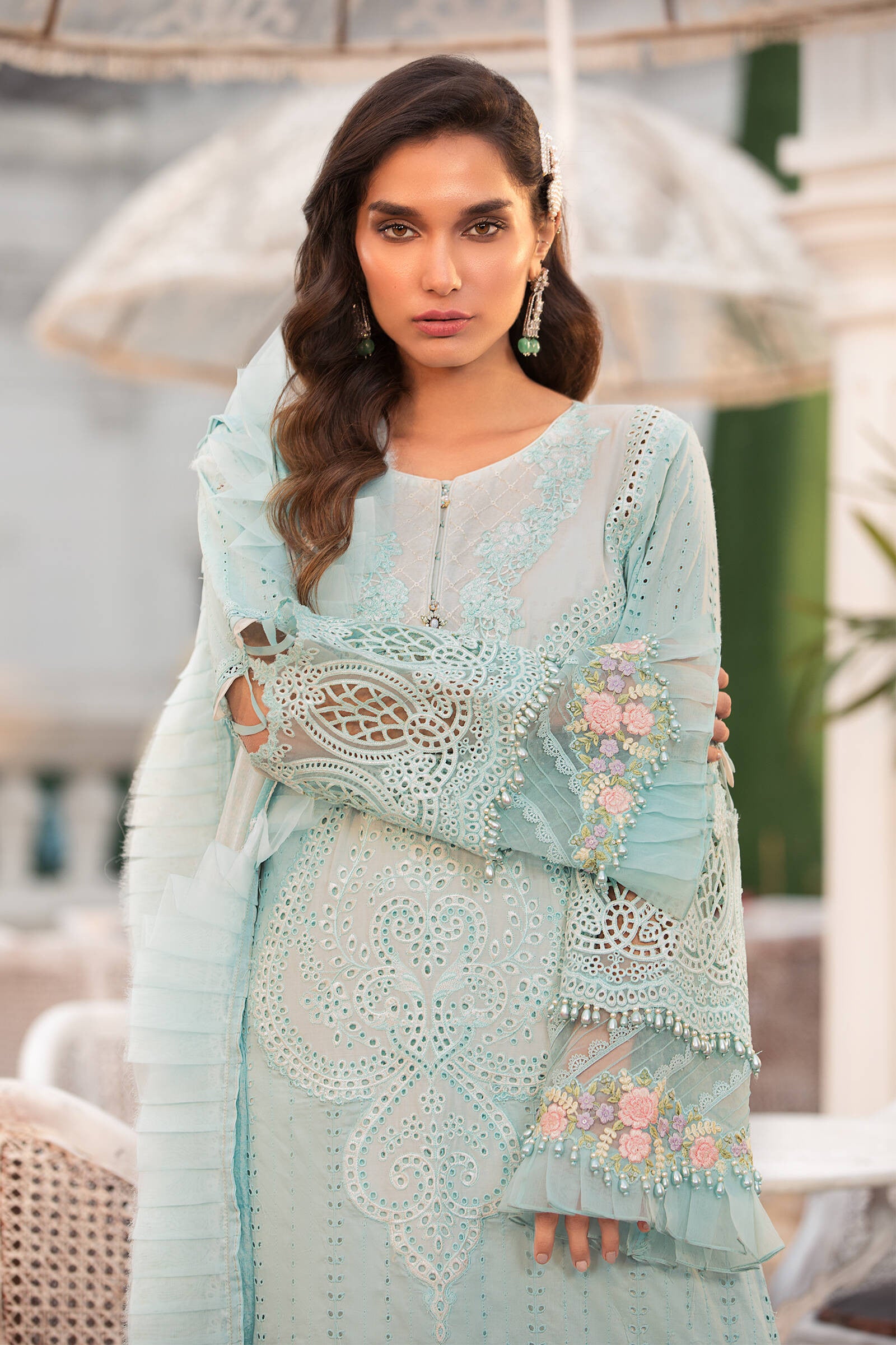 Maria B Luxury Lawn 3 Piece Suit MAR185