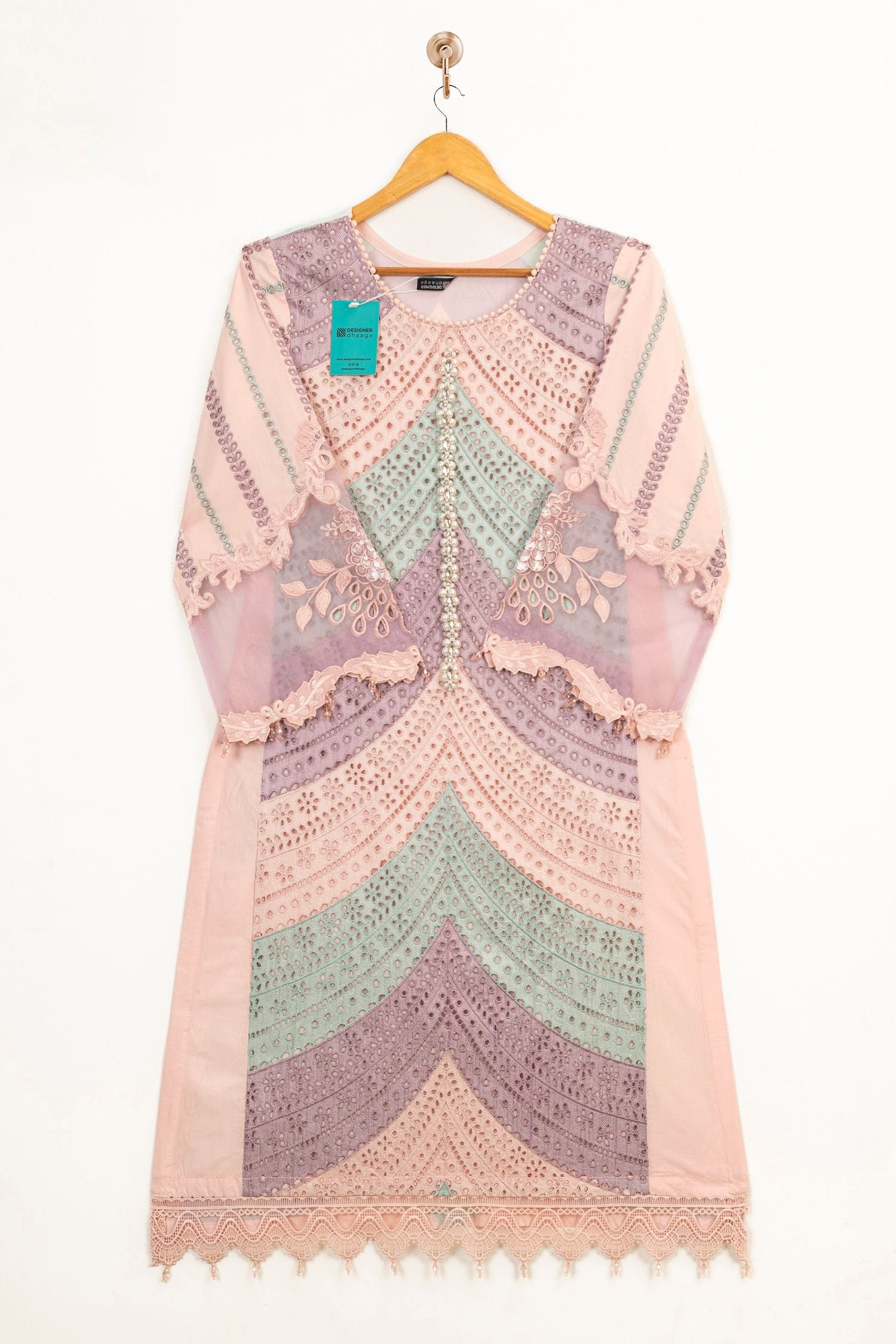 Mariab Luxury Lawn 12B 3 Piece Suit 47