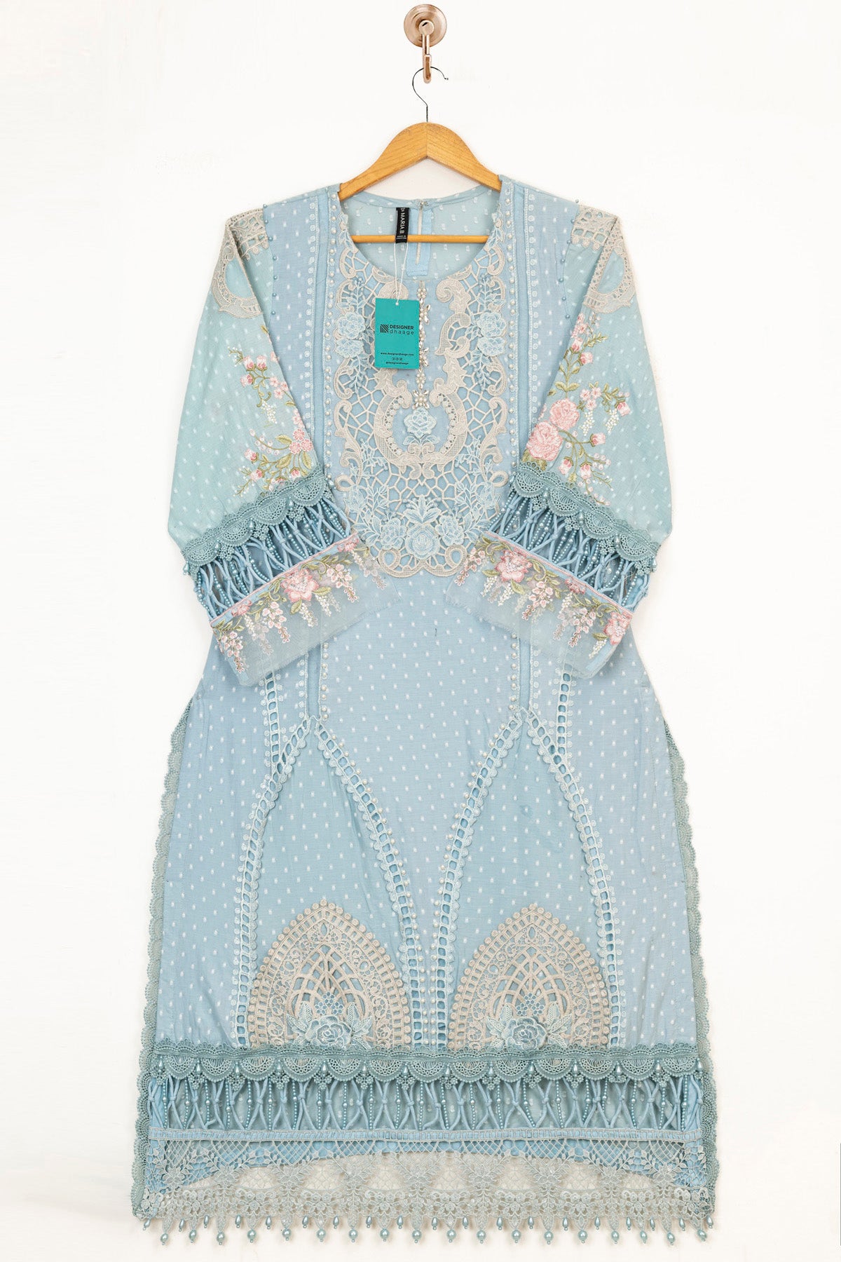 Maria B Luxury Lawn Broschia 3 Piece Suit 48