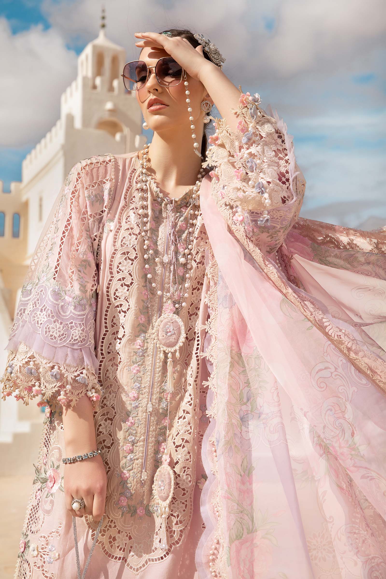 Maria B Luxury Lawn 3 Piece Suit 47