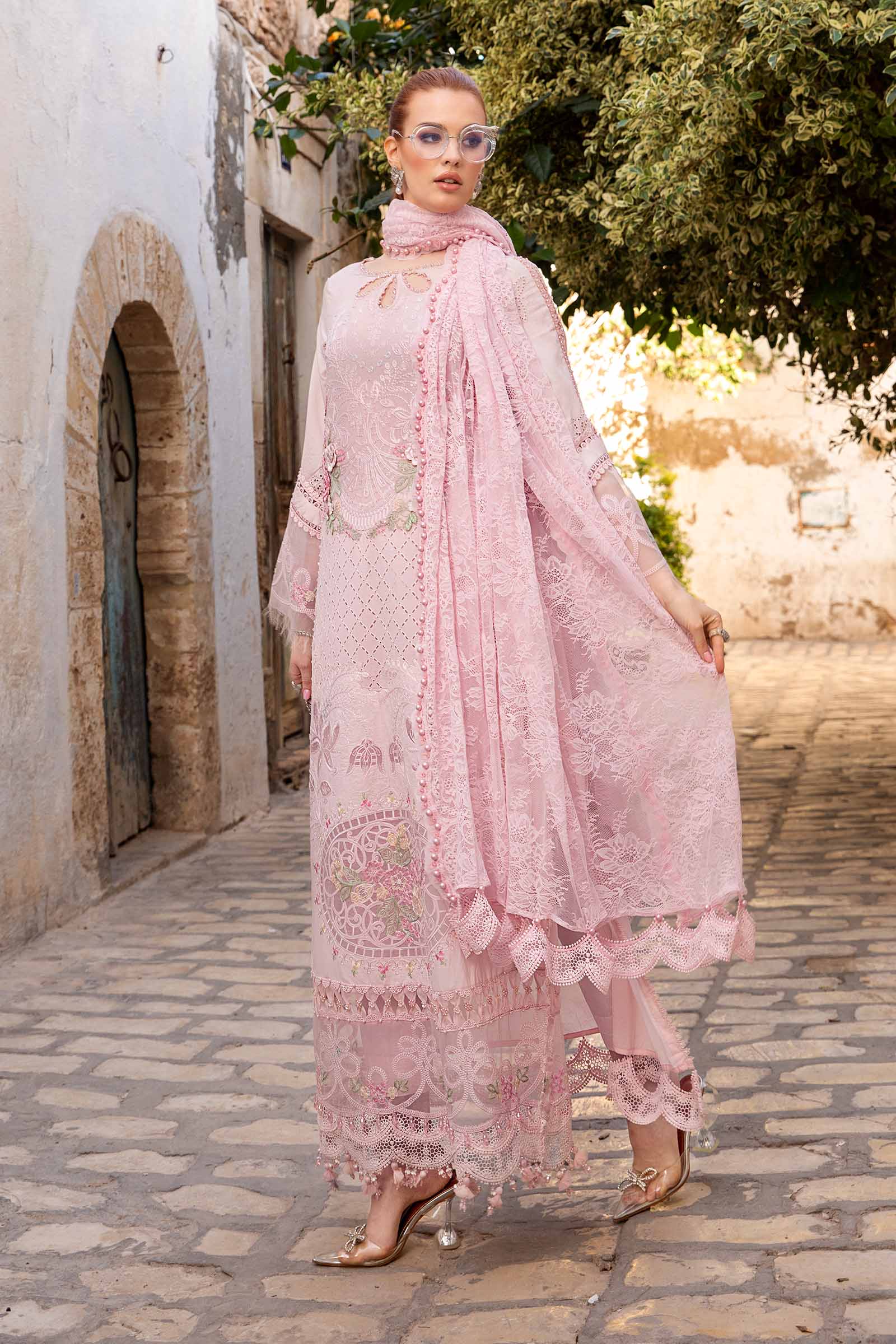 Maria B Luxury Lawn 3 Piece Suit 53