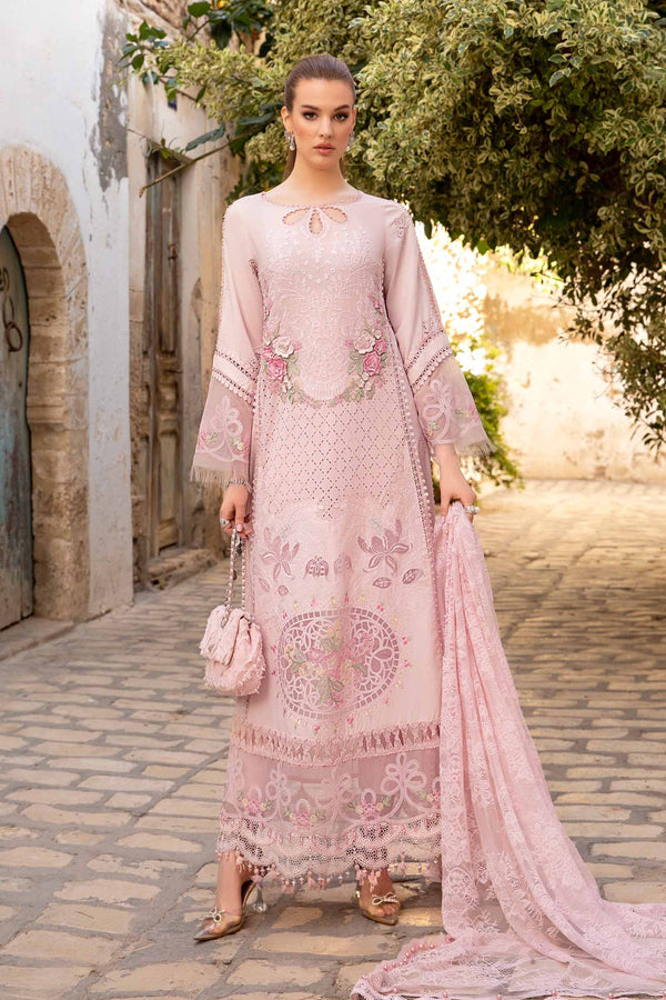 Maria B Luxury Lawn 3 Piece Suit 53" Length MAR192