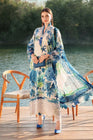 Maria B M Prints 10B Embroidered Lawn 3 Piece Suit MAR203