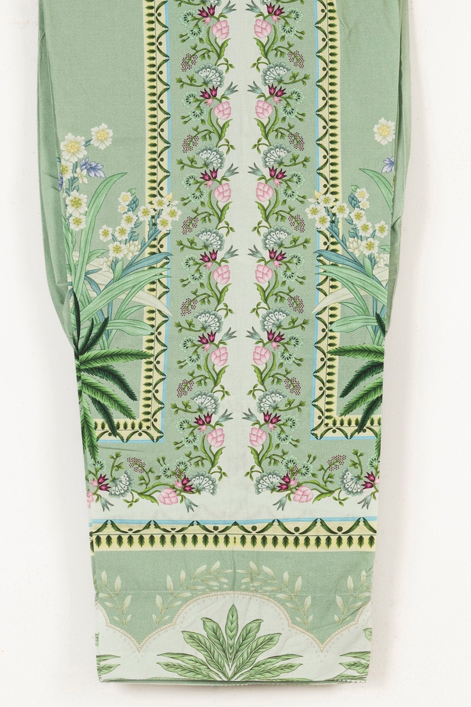 Maria B M Prints 14A Embroidered Lawn 3 Piece Suit MAR204
