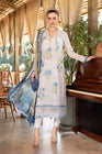 Maria B M Prints 1A Embroidered Lawn 3 Piece Suit MAR193