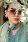 Maria B M Prints 1B Embroidered Lawn 3 Piece Suit MAR194