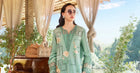 Maria B M Prints 1B Embroidered Lawn 3 Piece Suit MAR194
