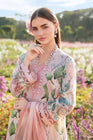 Maria B M Prints 2A Embroidered Lawn 3 Piece Suit MAR195