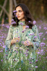 Maria B M Prints 2B Embroidered Lawn 3 Piece Suit MAR196