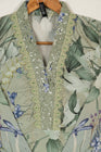 Maria B M Prints 2B Embroidered Lawn 3 Piece Suit MAR196