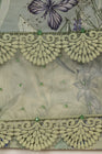 Maria B M Prints 2B Embroidered Lawn 3 Piece Suit MAR196